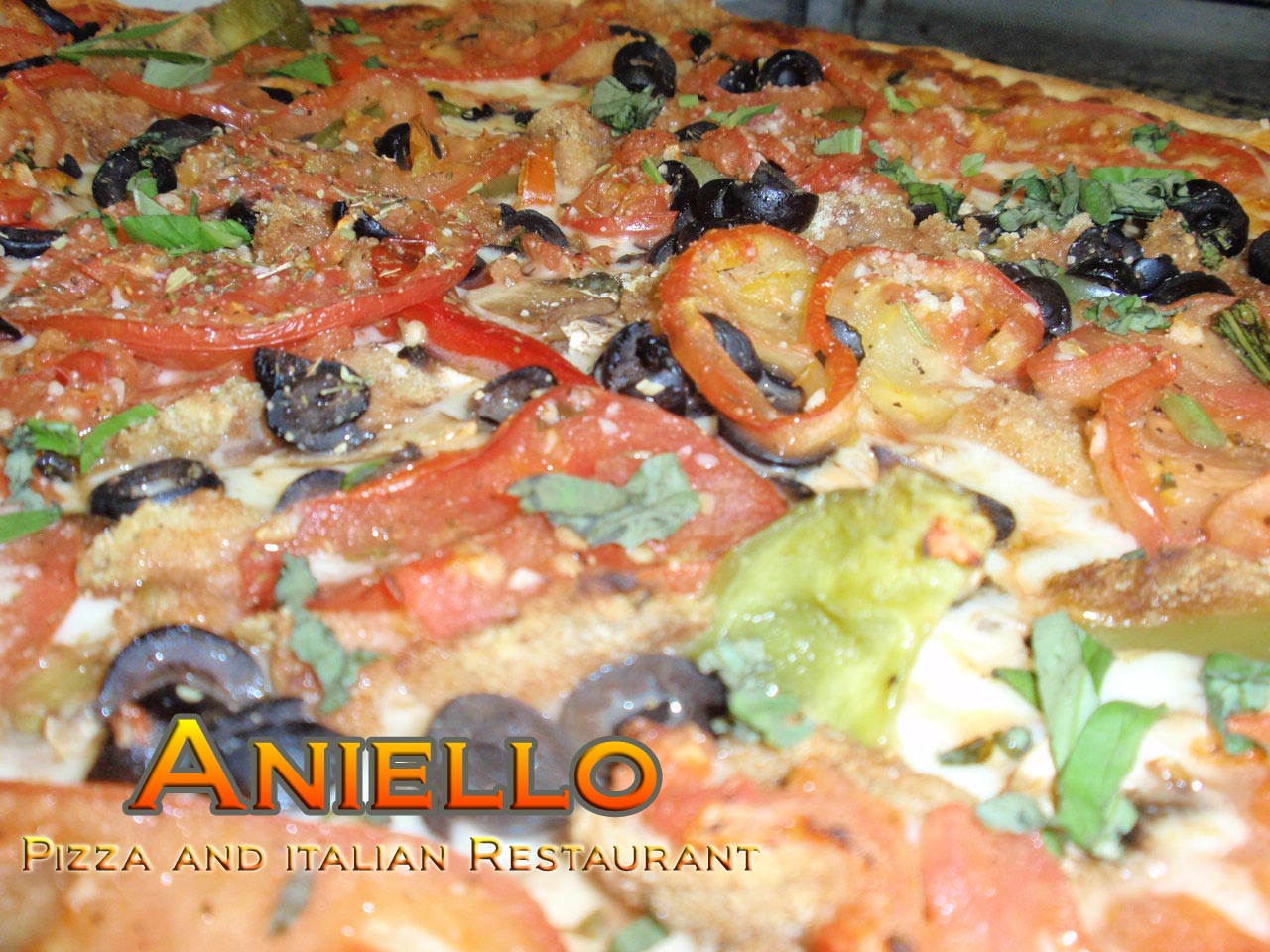 Aniello Veggie Bomb Pizza